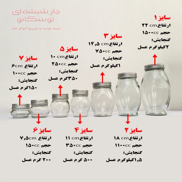 مدل کپ عینکی در کانتینری سایز 4