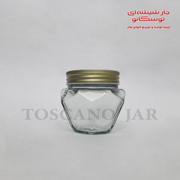 شیشه مدل الماسی در کانتینری سایز 4