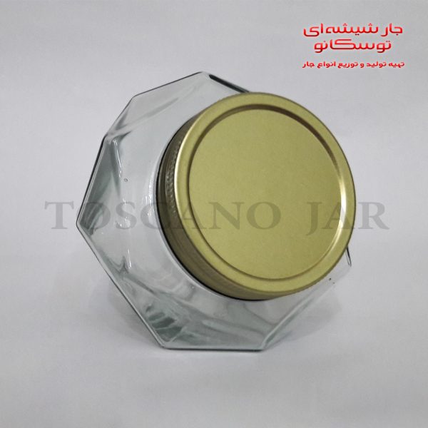 شیشه مدل الماسی با در کانتینری سایز 2