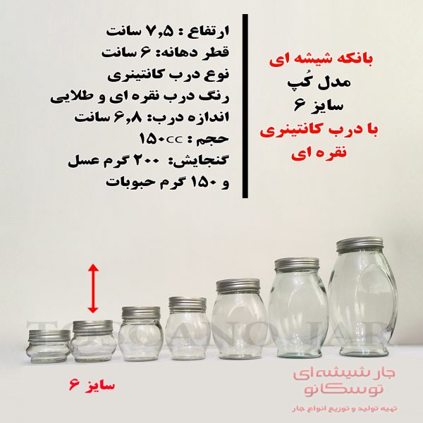 کپ عینکی در کانتینری