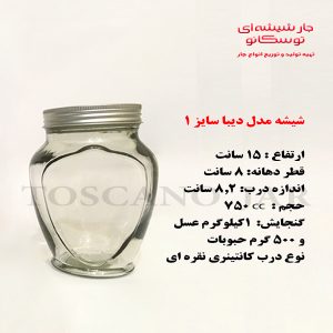 مدل دیبا در کانتینری