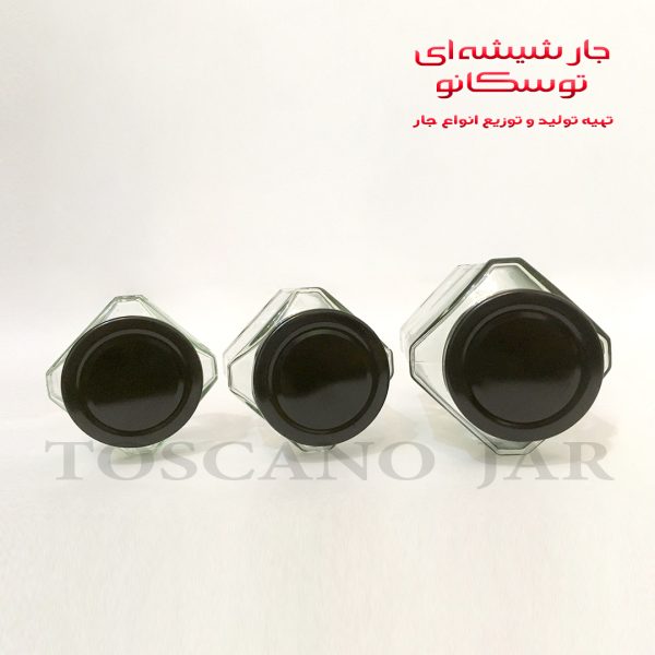 شیشه مدل مکعب در فلزی سایز 1