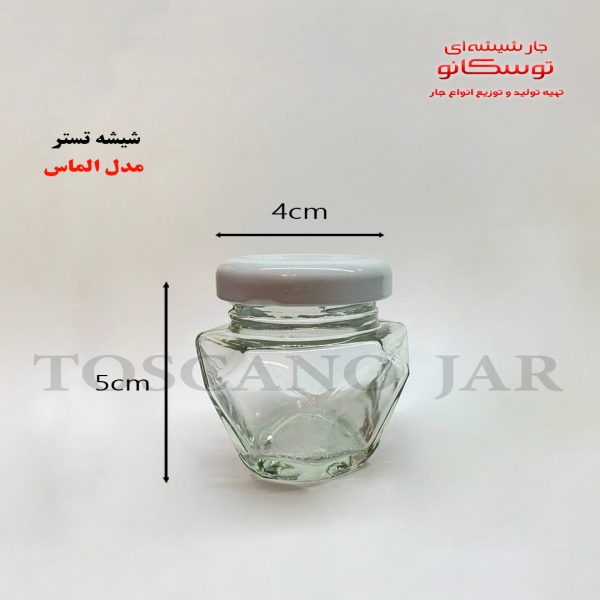 شیشه مدل الماس