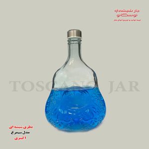 بطری ۱ لیتری | بطری شیشه ای | بطری آب | بطری | جار شیشه ای توسکانو
